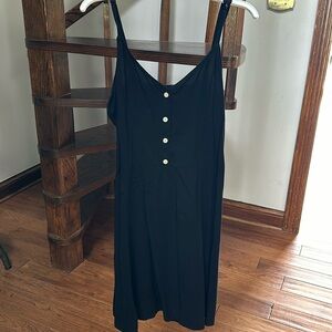 Black sun dress